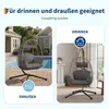 Hängesessel mit Gestell für Outdoor & Indoor,Polster & Produktbild-Vorschau 4