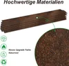 LARS360 Rostfarbe Beetumrandung, Höhe 18 cm, Rasenkante Produktbild-Vorschau 4