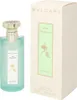 A product shot of a bottle of Bvlgari Eau Parfumée au Thé Vert Eau de Cologne and its packaging. Produktbild-Vorschau