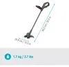 Akku-Rasentrimmer EasyTrim 25/18V P4A solo (grau/türkis, Produktbild-Vorschau 5
