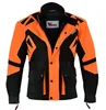 Motorradjacke Orange Gelb Grün Schwarz mit Protektoren Produktbild-Vorschau 4
