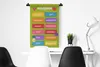MuchoWow® Wandteppich Wandbehang Kinderzimmer - Monate - Produktbild-Vorschau 4