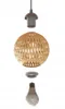 LUXOLAR Lampa wisząca Natural Bamboo 2 płomienie E27 60 W - Podgląd zdjęcia produktu 5