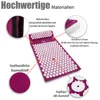 BigDean Akupressurmatte mit Kissen & Hülle zur Steigerung Produktbild-Vorschau 2