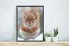 MuchoWow® MuchoWow® Gerahmtes Poster Eichhörnchen - Produktbild-Vorschau 4