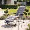Luverno® Klappbare Gartensessel Sonnenliege mit Kissen bis Produktbild-Vorschau 7