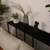 Kondela Konzolový stolek Busta - tmavě šedý / grafitový / Náhled obrázku produktu 1