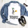 Mr. & Mrs. Panda Größe M T-Shirt Pinguin Bier - Weiß - Produktbild-Vorschau 2