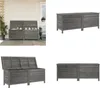 vidaXL Zahradní truhla antracit 150x50x56,5 cm z jedlového Náhled obrázku produktu 1