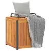 vidaXL Záhradný box 45x45x45/53 cm z masívneho dreva akácie Náhľad obrázku produktu 4