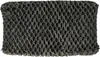 A close-up view of a gray honeycomb-shaped filter material on a white background. Produktbild-Vorschau