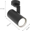 Deckenspot Strahler Madara GU10 Aluminium schwarz dreh- und Náhľad obrázku produktu 10