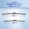 alca® Scheibenwischer ideal für MITSUBISHI L 200 (02.2014 - Produktbild-Vorschau 3