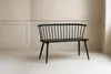 Bobby bank, 120 cm, zwart. Productafbeelding-voorbeeld 4
