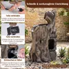 Fontaine COSTWAY à 5 niveaux, fontaine de jardin avec Voir les images du produit 9
