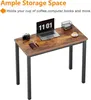 Table d'ordinateur Bureau 80x40x75 cm Table de bureau PC Voir les images du produit 5