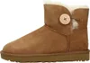 Ugg Mini Bailey Button II Stiefel Chestnut - Stiefel - Produktbild-Vorschau 3