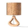 Drewniana lampka nocna EDISHINE, lampa stołowa o wyglądzie Podgląd zdjęcia produktu 2