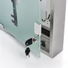 Zeller Schlüsselkasten, Edelstahl/Glas 30x6x30 Produktbild-Vorschau 2