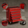 AREBOS® Servante d'atelier rouge | 5 compartiments, Voir les images du produit 6