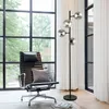 HOME DELUXE Stehlampe aus Glas VIOLA - Rauchgrau | Produktbild-Vorschau 2