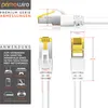 Diagrams and measurements of a Primewire LAN cable. Produktbild-Vorschau