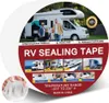 INF Nastro sigillante bianco per camper - 1mm spesso, 5cm Anteprima dell’immagine prodotto 1