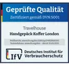 A certification badge for a travel product. Náhľad obrázku produktu