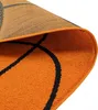 Kulatý koberec s basketbalovým designem Sportovní, měkký a Náhled obrázku produktu 2