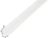 alfer Winkel 2 m, 20 x 20 mm PVC (Kunststoff) glatt weiss Produktbild-Vorschau 4