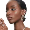 Swarovski Creolen Damen Matrix Swarovski® Zirkonia Produktbild-Vorschau 7
