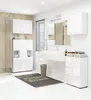 Armoire pour machine à laver avec deux portes, 64 × 30 × Voir les images du produit 5