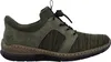 Scarpe basse da donna Rieker, mocassini, colore verde, per Anteprima dell’immagine prodotto 12