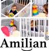 Amilian Bettumrandung Babybett Baby Kinder Nestchen Produktbild-Vorschau 7