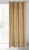 Vorhang SARA dunkebeige gold 140x250 cm  Ösen Ösenvorhang Produktbild-Vorschau 3