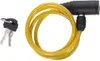 Dunlop - Spiralfahrradschloss mit Schlüssel (gelb) Produktbild-Vorschau 6