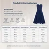 Mädchen Chiffon Abendkleid mit Strasssteinen Gr. 140 – Produktbild-Vorschau 5