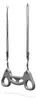 Gymnastik Trapez mit Griff, verstellbare Seile 90-150 cm, Produktbild-Vorschau 9