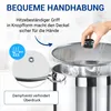Pfannendeckel universal 30 cmØ Glasdeckel mit Griff und Produktbild-Vorschau 5