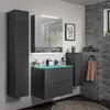 FACKELMANN LUNA Badmöbel Set 2 Teile / Glas Waschbecken / Produktbild-Vorschau 5