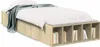 vidaXL Bettgestell Sonoma-Eiche 90x200 cm Holzwerkstoff Produktbild-Vorschau 1