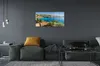 Glasbilder 140x70 Wandkunst Spanien Küste Meer Stadt Produktbild-Vorschau 4
