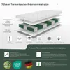 hERZtal Ortho Essential Green Taschenfederkernmatratze Produktbild-Vorschau 5