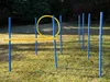 Hundetrainingsset, Slalom-Stangen, Hürde und Ring, Agility Produktbild-Vorschau 1