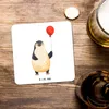 Mr. & Mrs. Panda Untersetzer für Gläser Pinguin Luftballon Produktbild-Vorschau 4