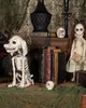 Pudel Hundeskelett als Halloween Dekoration 25 cm Produktbild-Vorschau 3