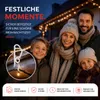 50x Haken Lichterketten Halterung & Lichtvorhang Clips & Produktbild-Vorschau 8