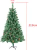 UISEBRT 210cm Künstlicher Weihnachtsbaum Tannenbaum Grün Produktbild-Vorschau 2