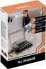 The image shows the retail packaging of a pill organizer, with a lifestyle shot of the product in use on the box. Náhled obrázku produktu
