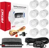 Einparkhilfe 8 Sensoren Weißer Buzzer Rückfahrwarner Produktbild-Vorschau 1